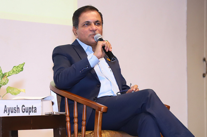 GAIL HR Director interacts with newly inducted executive trainees